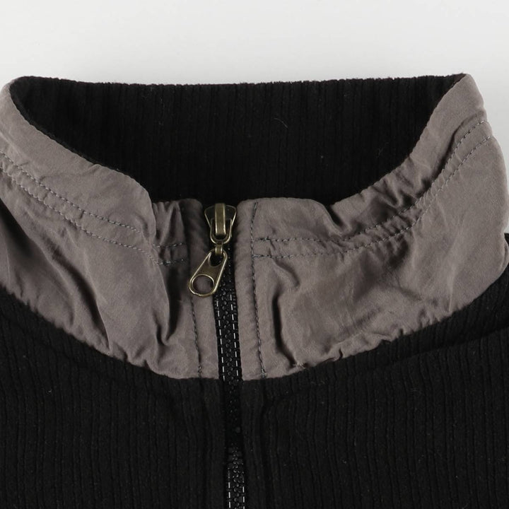 90'S Lee San Francisco 49ers Half-Zip Fleece Pullover, Women's Size Small polyester black type Vintage Second Hand