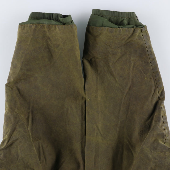 80s-90'S Barbour GAMEFAIR 3-Warrant Waxed Cotton Oiled Jacket, Made in the UK, C40, Men's Medium cotton Khaki type Vintage Second Hand