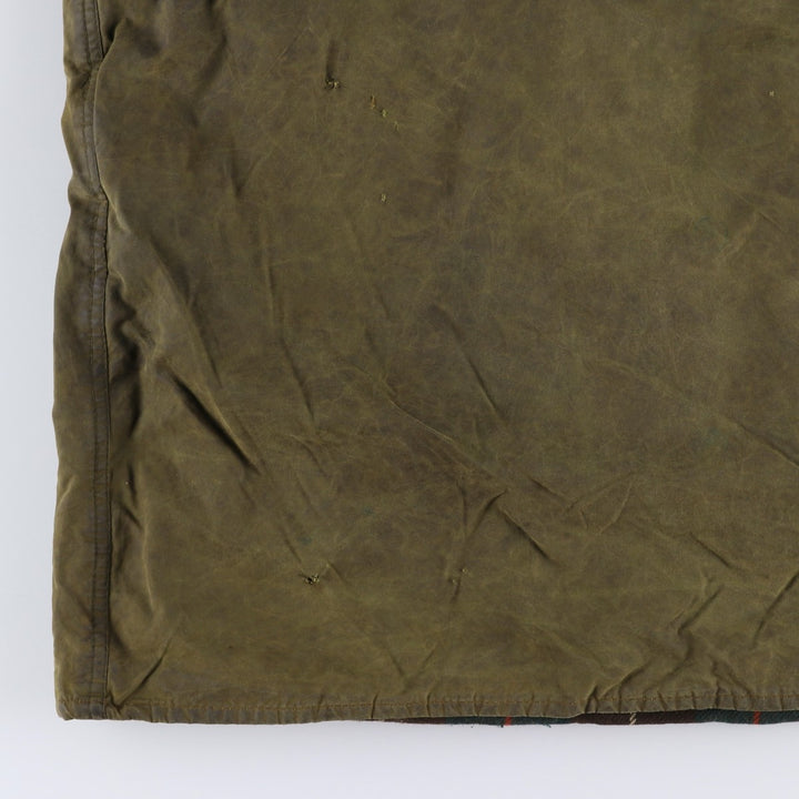 80s-90'S Barbour GAMEFAIR 3-Warrant Waxed Cotton Oiled Jacket, Made in the UK, C40, Men's Medium cotton Khaki type Vintage Second Hand
