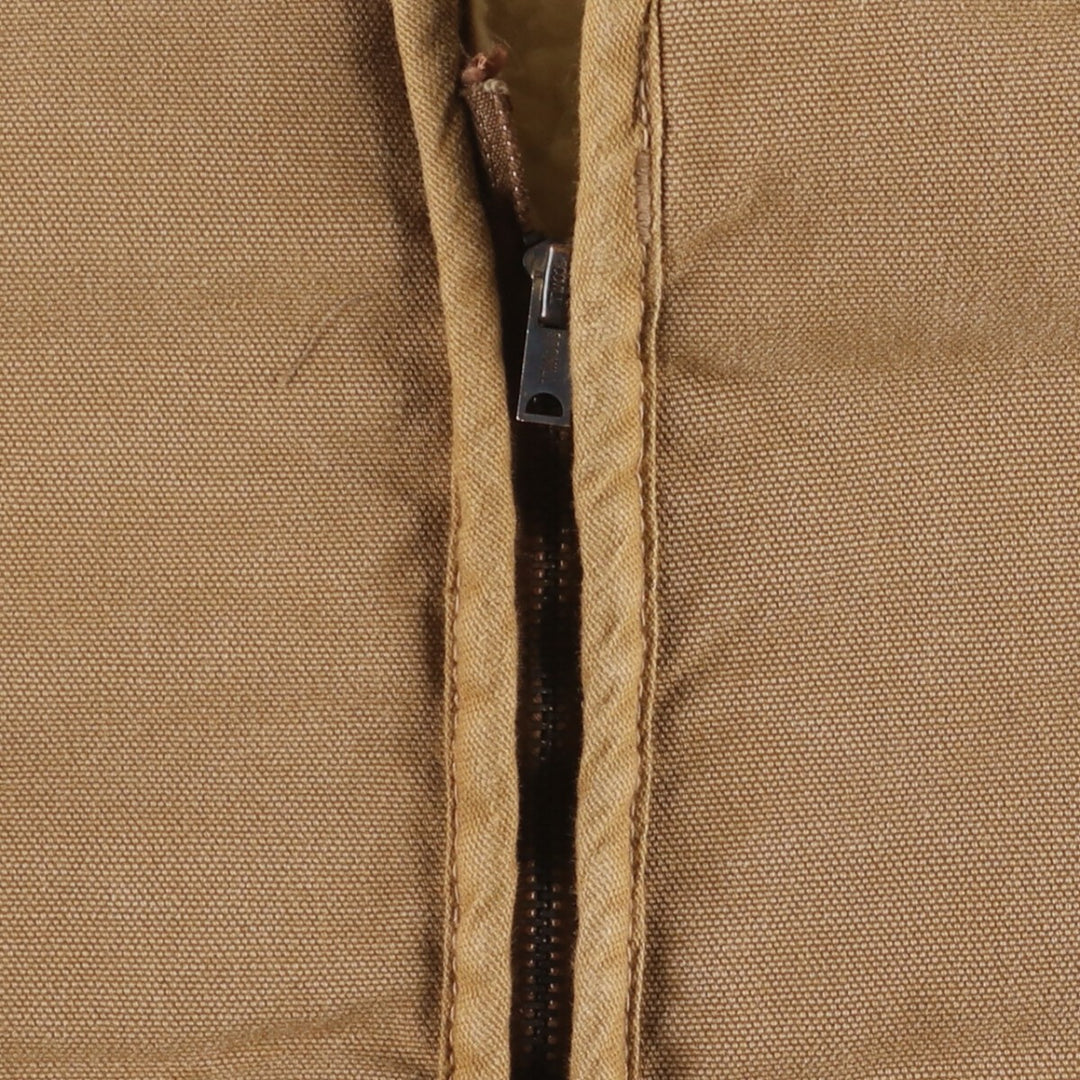 Carhartt Padded Duck Vest, Made in USA, Men's Size Small cotton brown type Vintage Second Hand