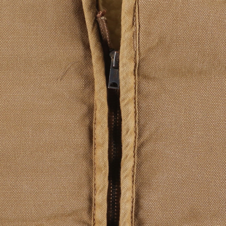 Carhartt Padded Duck Vest, Made in USA, Men's Size Small cotton brown type Vintage Second Hand