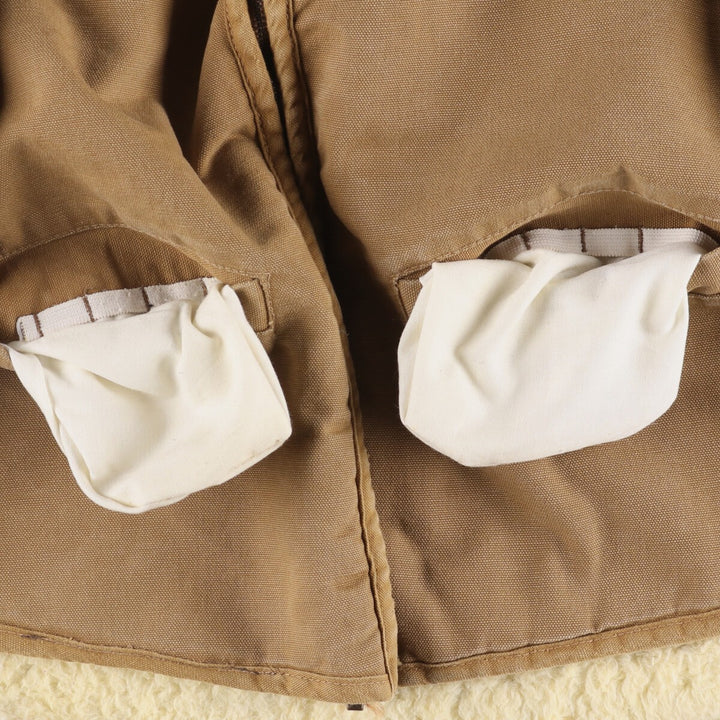 Carhartt Padded Duck Vest, Made in USA, Men's Size Small cotton brown type Vintage Second Hand
