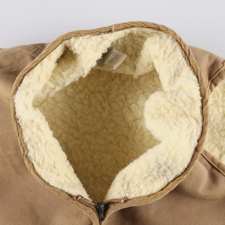 Carhartt Padded Duck Vest, Made in USA, Men's Size Small cotton brown type Vintage Second Hand