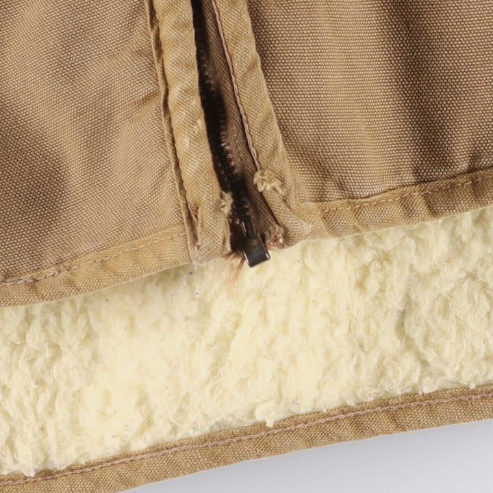 Carhartt Padded Duck Vest, Made in USA, Men's Size Small cotton brown type Vintage Second Hand