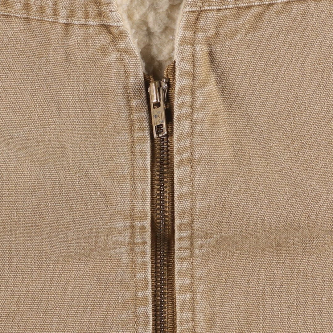 Carhartt Duck Vest, Men's M size unclear beige type brown Vintage Second Hand