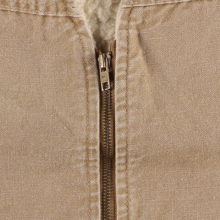 Carhartt Duck Vest, Men's M size unclear beige type brown Vintage Second Hand