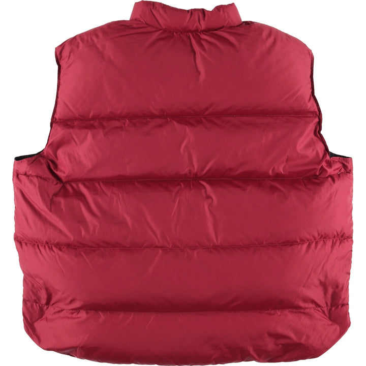 WOOLRICH reversible down vest, men's size XXL Nylon red type Vintage Second Hand