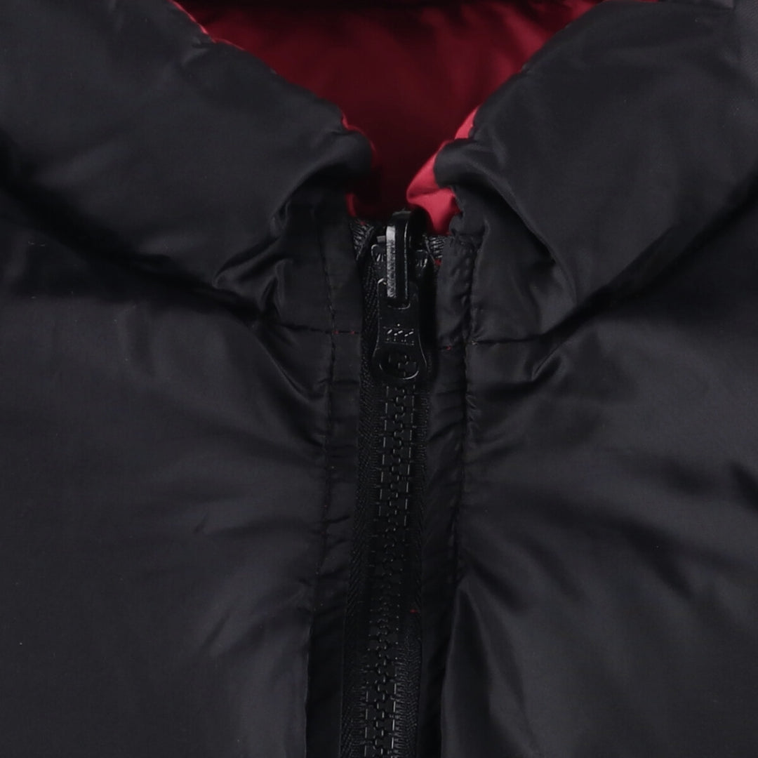 WOOLRICH reversible down vest, men's size XXL Nylon red type Vintage Second Hand