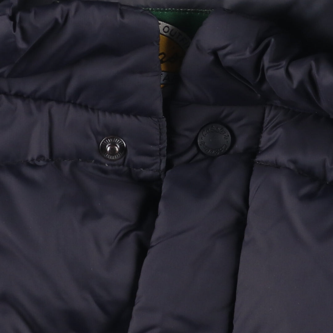 90s-00'S Cabelas Vintage Goose Down Vest, Men's Size L Nylon black type Vintage Second Hand