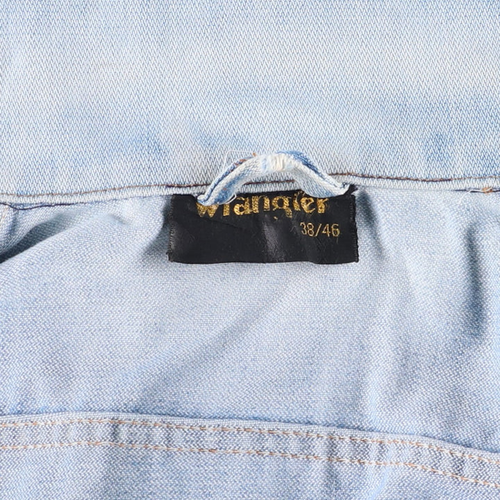 Vintage 70s-80'S Wrangler denim jacket, size M, men's cotton blue type Vintage Second Hand