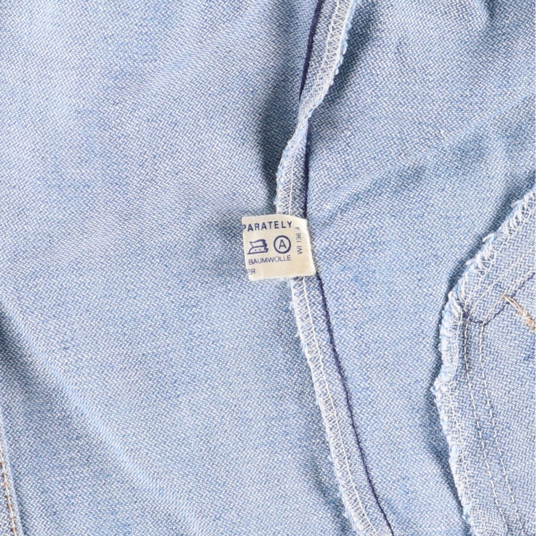 Vintage 70s-80'S Wrangler denim jacket, size M, men's cotton blue type Vintage Second Hand