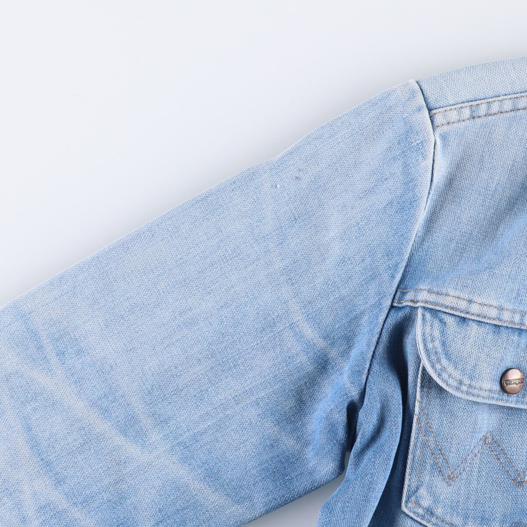 Vintage 70s-80'S Wrangler denim jacket, size M, men's cotton blue type Vintage Second Hand