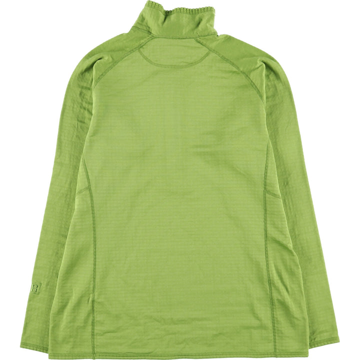 Patagonia Regulator R1 Pullover, 40118SP16, Half-Zip Fleece Pullover, Women's, Size XL polyester green type yellow green Vintage Second Hand
