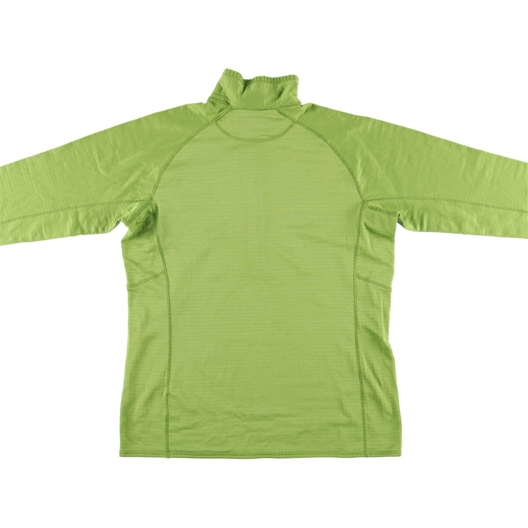 Patagonia Regulator R1 Pullover, 40118SP16, Half-Zip Fleece Pullover, Women's, Size XL polyester green type yellow green Vintage Second Hand