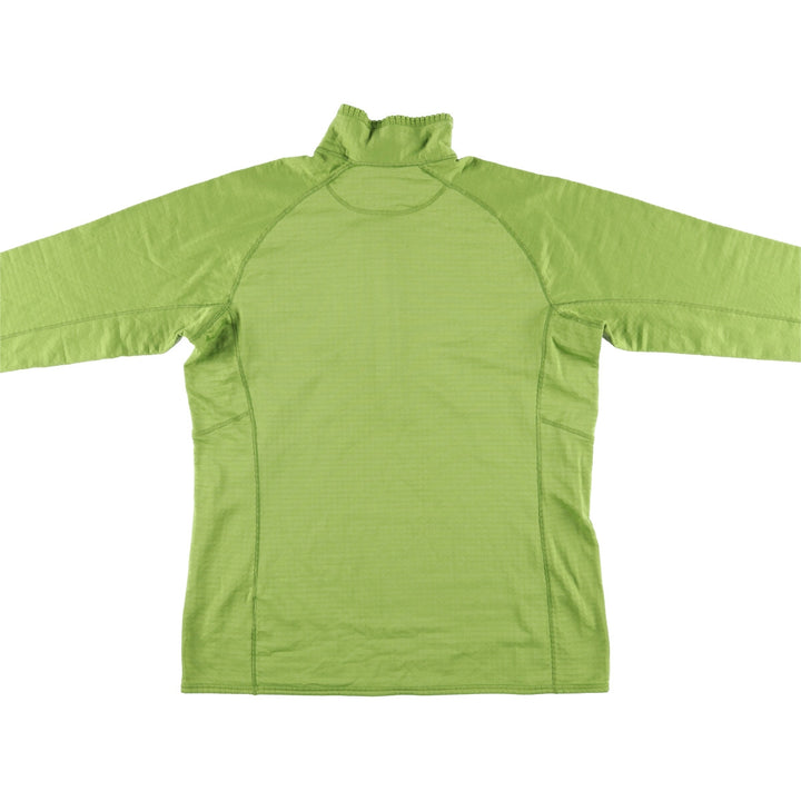 Patagonia Regulator R1 Pullover, 40118SP16, Half-Zip Fleece Pullover, Women's, Size XL polyester green type yellow green Vintage Second Hand