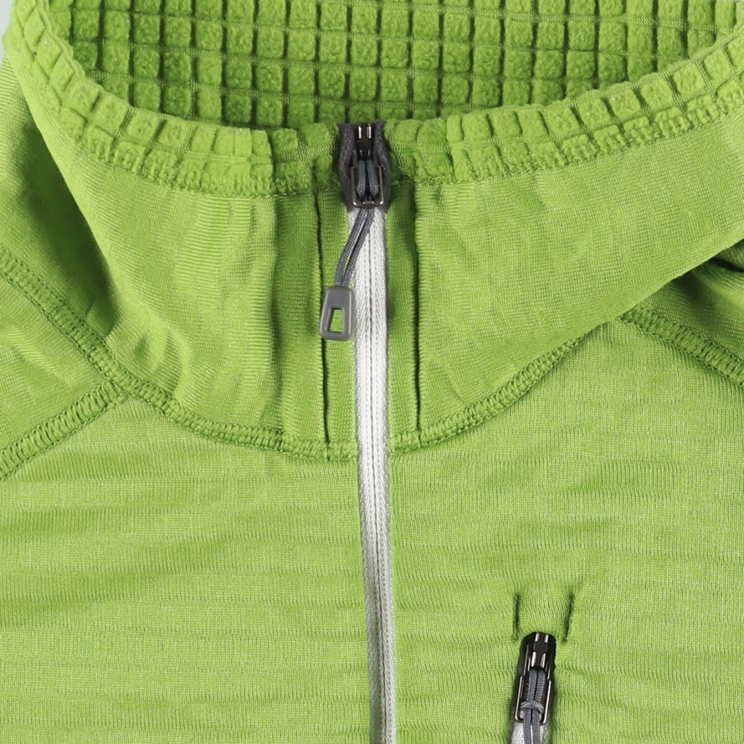 Patagonia Regulator R1 Pullover, 40118SP16, Half-Zip Fleece Pullover, Women's, Size XL polyester green type yellow green Vintage Second Hand