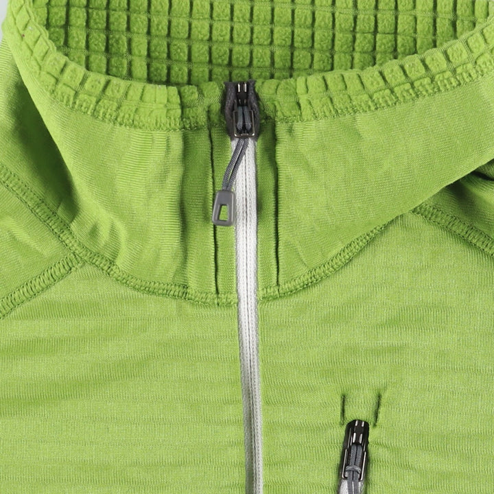 Patagonia Regulator R1 Pullover, 40118SP16, Half-Zip Fleece Pullover, Women's, Size XL polyester green type yellow green Vintage Second Hand