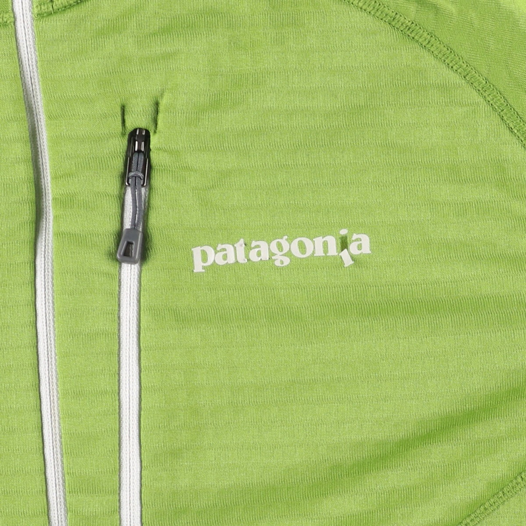 Patagonia Regulator R1 Pullover, 40118SP16, Half-Zip Fleece Pullover, Women's, Size XL polyester green type yellow green Vintage Second Hand
