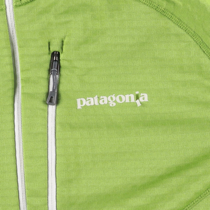 Patagonia Regulator R1 Pullover, 40118SP16, Half-Zip Fleece Pullover, Women's, Size XL polyester green type yellow green Vintage Second Hand