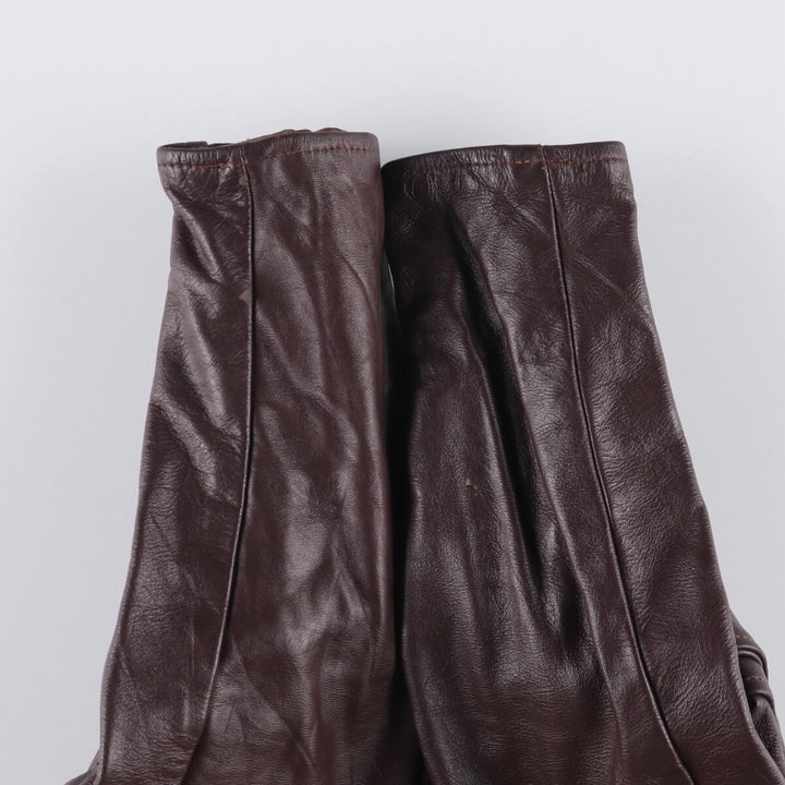 Vintage 1970'S single rider jacket, made in the USA, size M, women's genuine leather burgundy type Vintage Second Hand