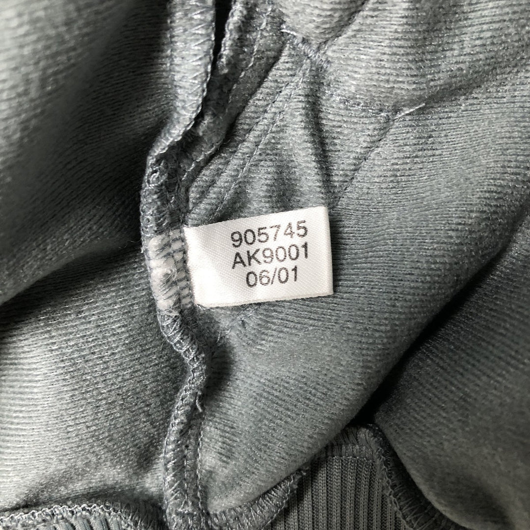 00'S adidas jersey track jacket, men's size S polyester gray type Vintage Second Hand