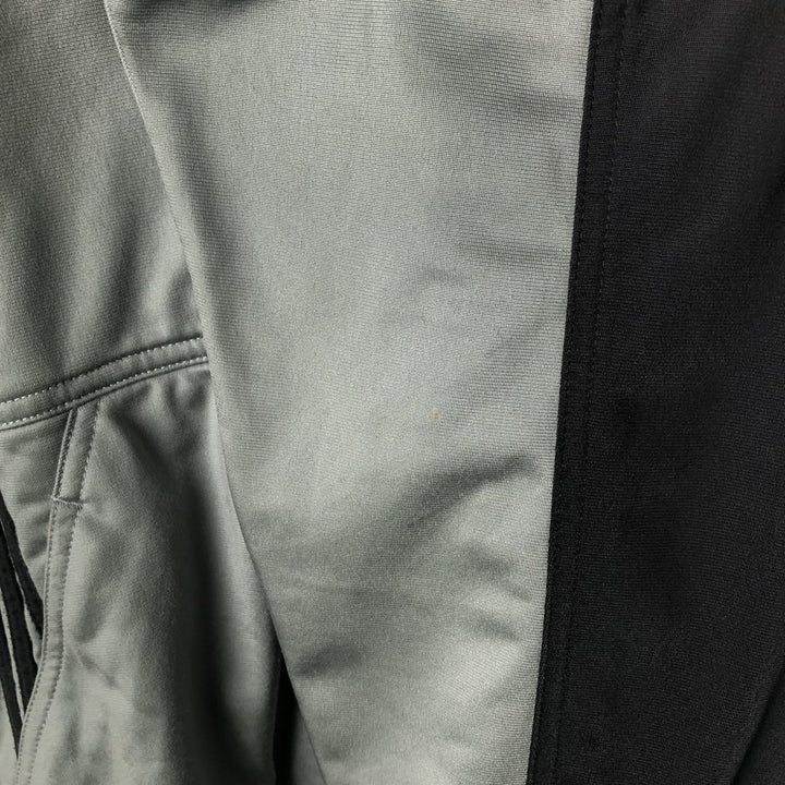 00'S adidas jersey track jacket, men's size S polyester gray type Vintage Second Hand