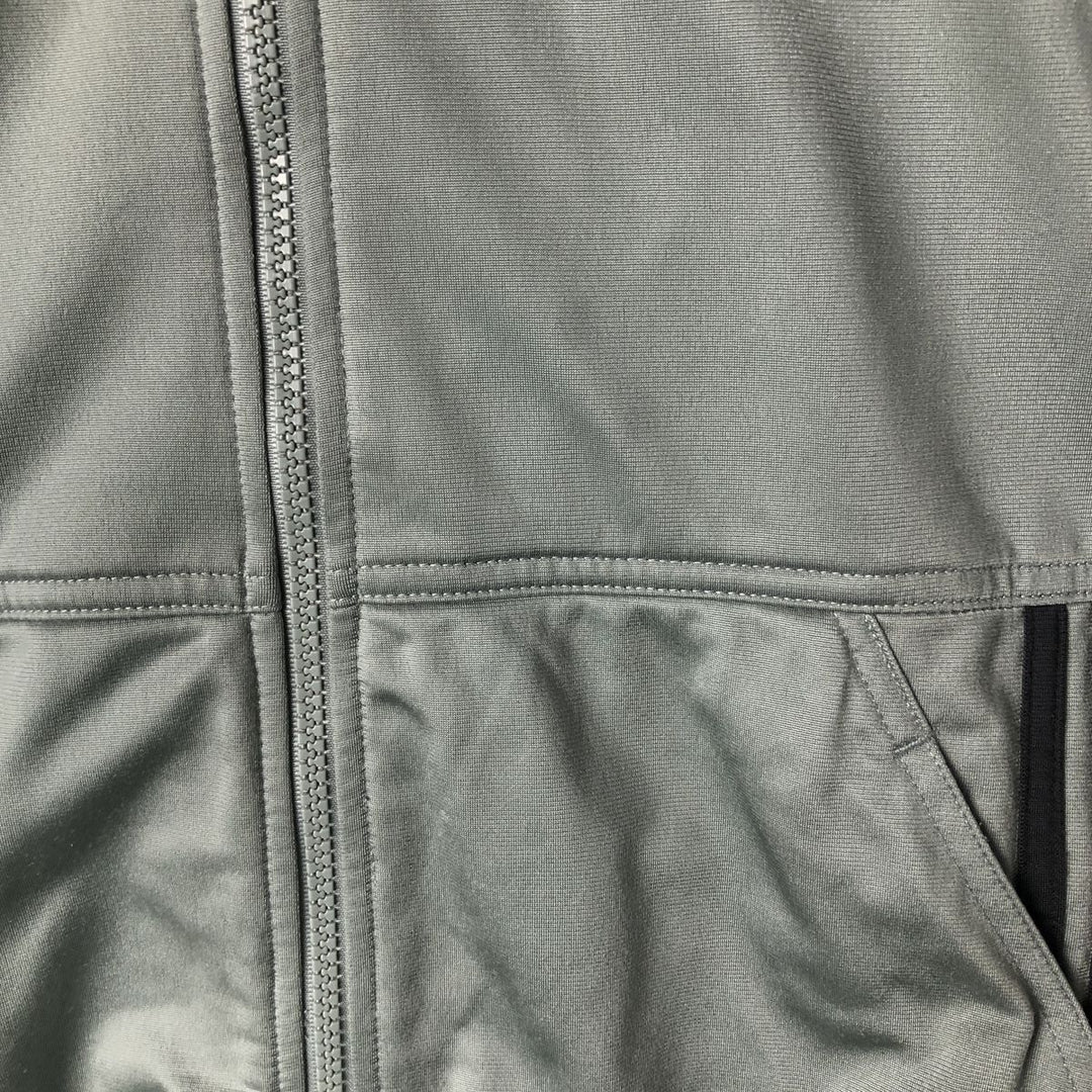 00'S adidas jersey track jacket, men's size S polyester gray type Vintage Second Hand