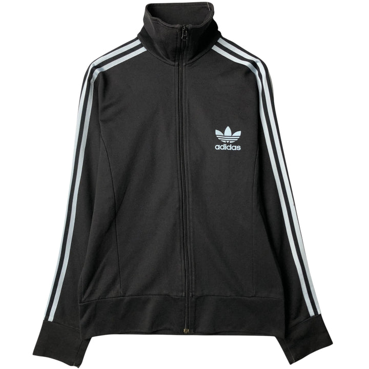 00'S adidas Originals Jersey Track Jacket Men's Size L cotton black type Vintage Second Hand