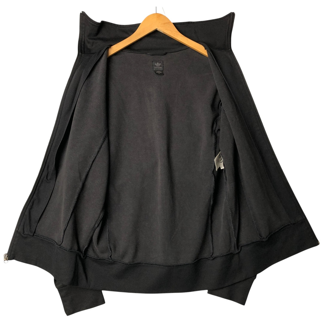 00'S adidas Originals Jersey Track Jacket Men's Size L cotton black type Vintage Second Hand