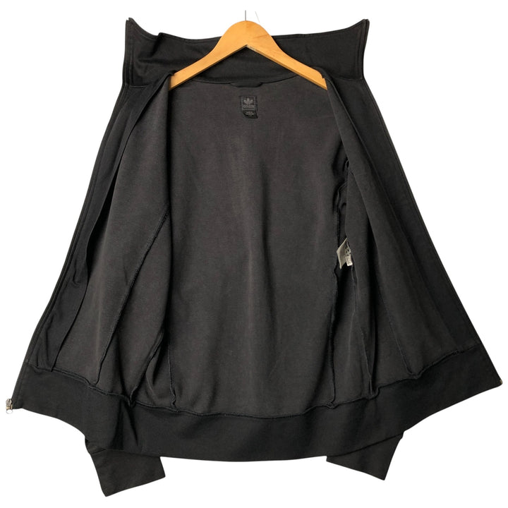 00'S adidas Originals Jersey Track Jacket Men's Size L cotton black type Vintage Second Hand