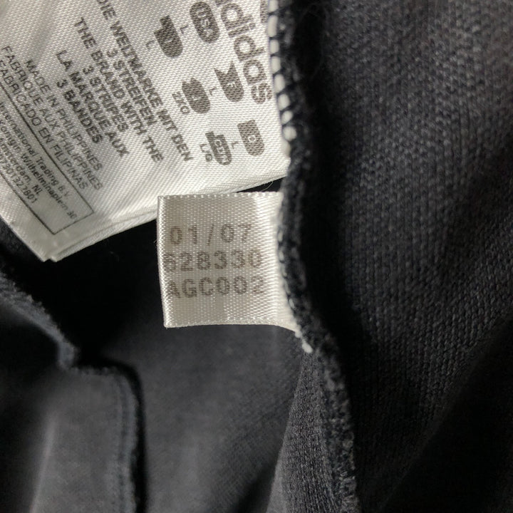 00'S adidas Originals Jersey Track Jacket Men's Size L cotton black type Vintage Second Hand