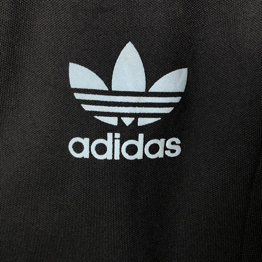 00'S adidas Originals Jersey Track Jacket Men's Size L cotton black type Vintage Second Hand