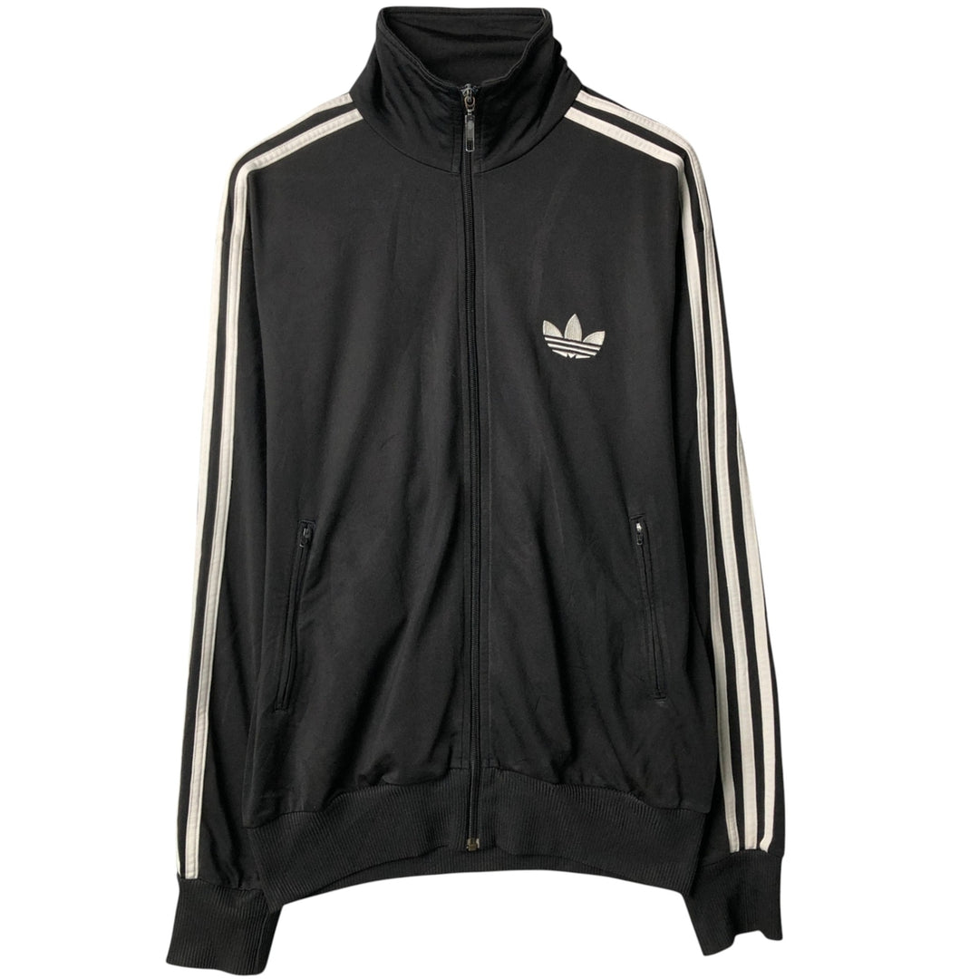 00'S adidas Originals Jersey Track Jacket Men's M polyester black type Vintage Second Hand