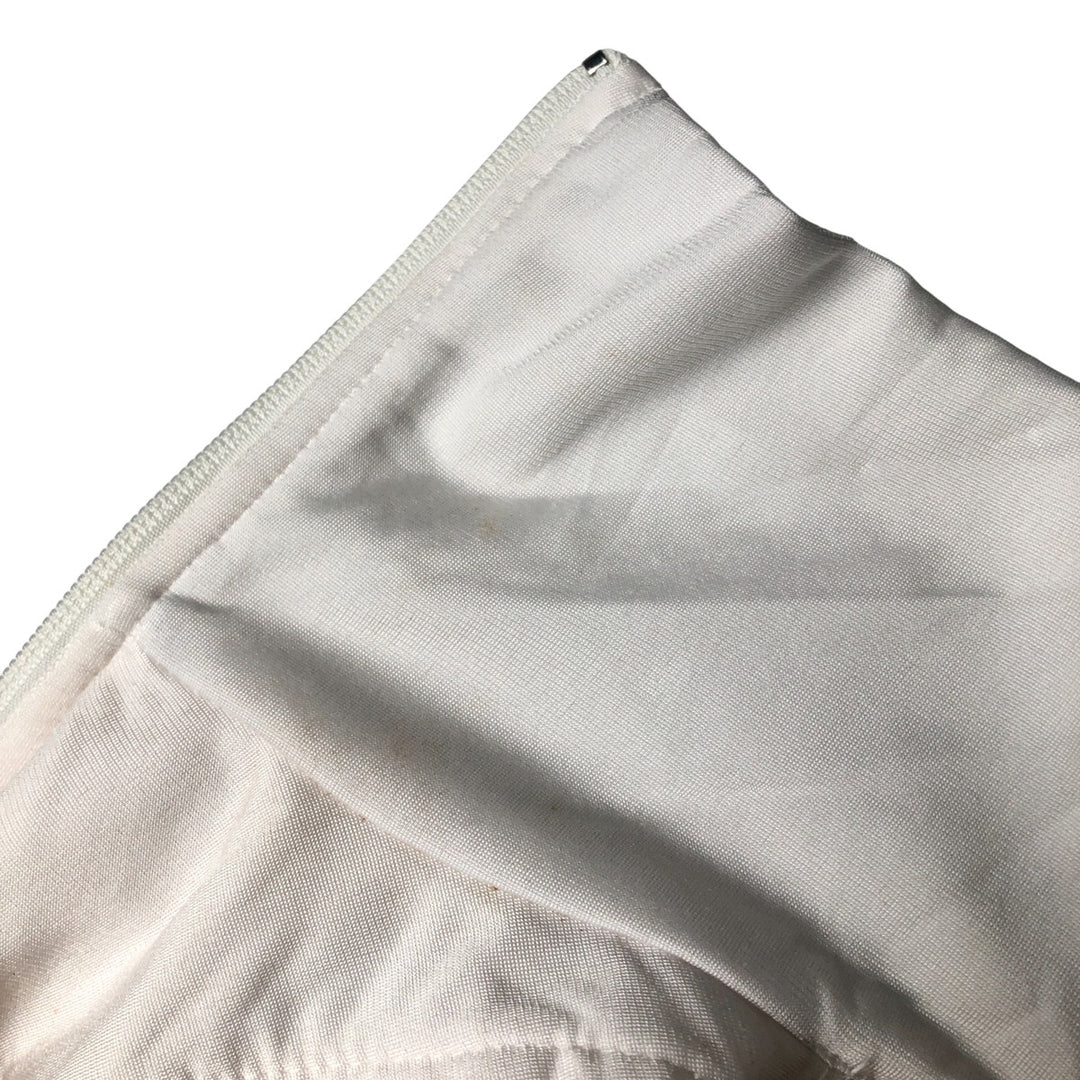 adidas Originals Back Logo Jersey Track Jacket, Women's Size L polyester white type Vintage Second Hand