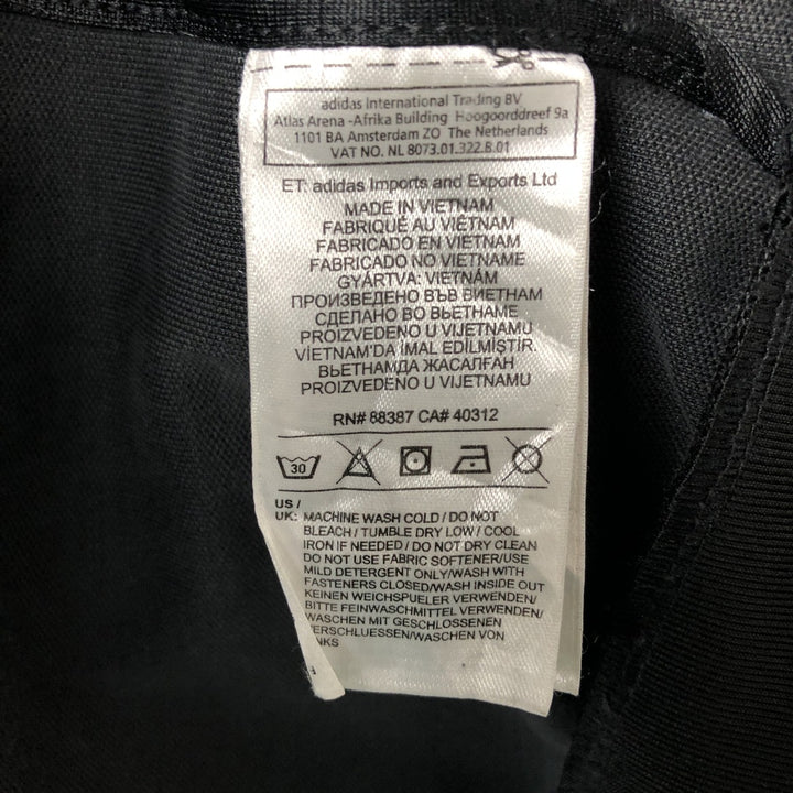 Adidas Originals Jersey Track Jacket Men's XL cotton black type Vintage Second Hand