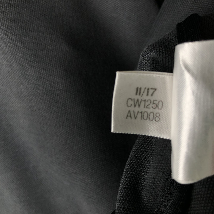 Adidas Originals Jersey Track Jacket Men's XL cotton black type Vintage Second Hand