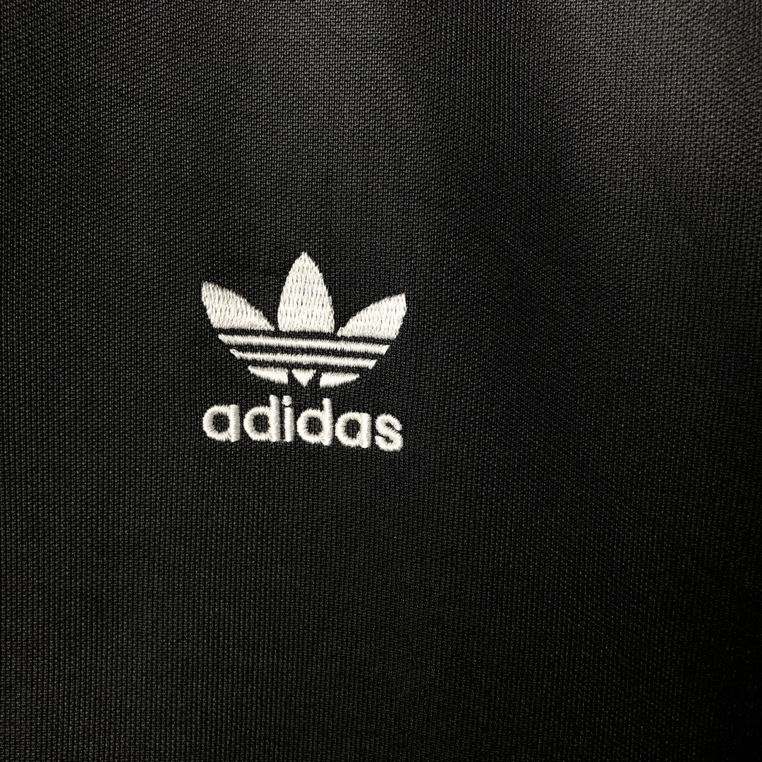 Adidas Originals Jersey Track Jacket Men's XL cotton black type Vintage Second Hand