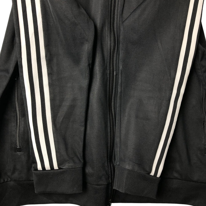 Adidas Originals Jersey Track Jacket Men's XL cotton black type Vintage Second Hand