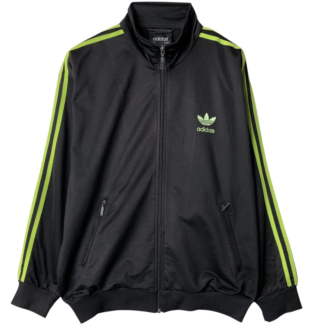 Vintage 90'S Adidas track jacket, size S, men's polyester black type Vintage Second Hand