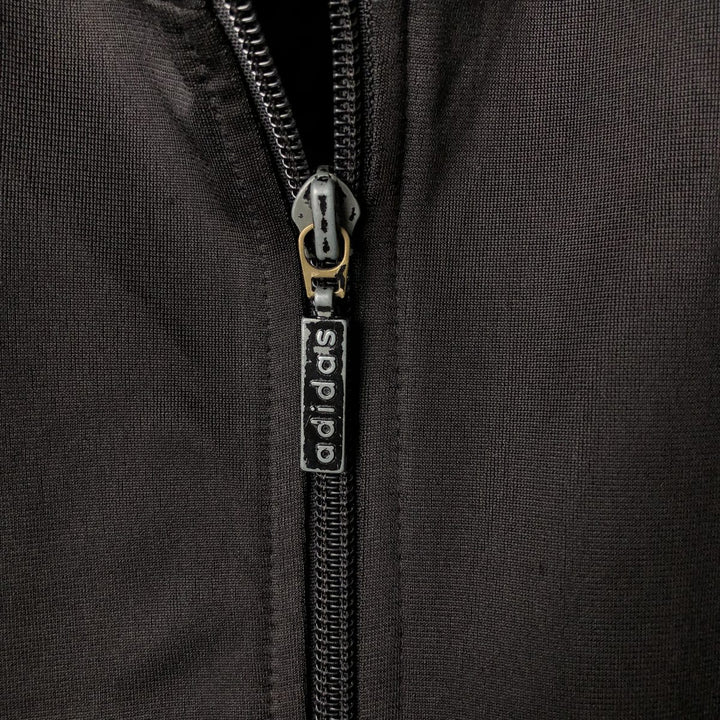 Vintage 90'S Adidas track jacket, size S, men's polyester black type Vintage Second Hand