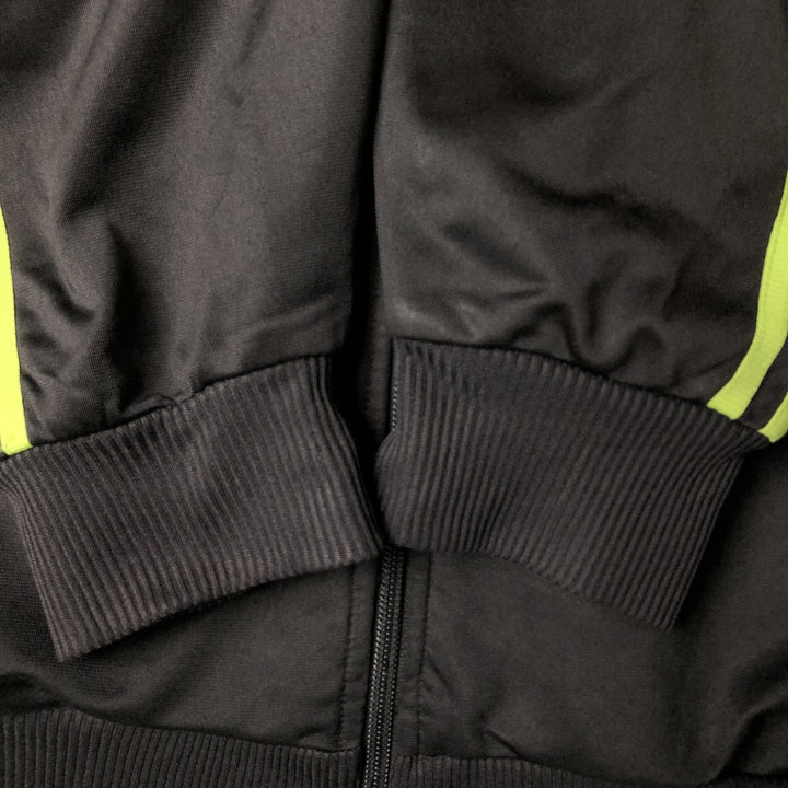 Vintage 90'S Adidas track jacket, size S, men's polyester black type Vintage Second Hand