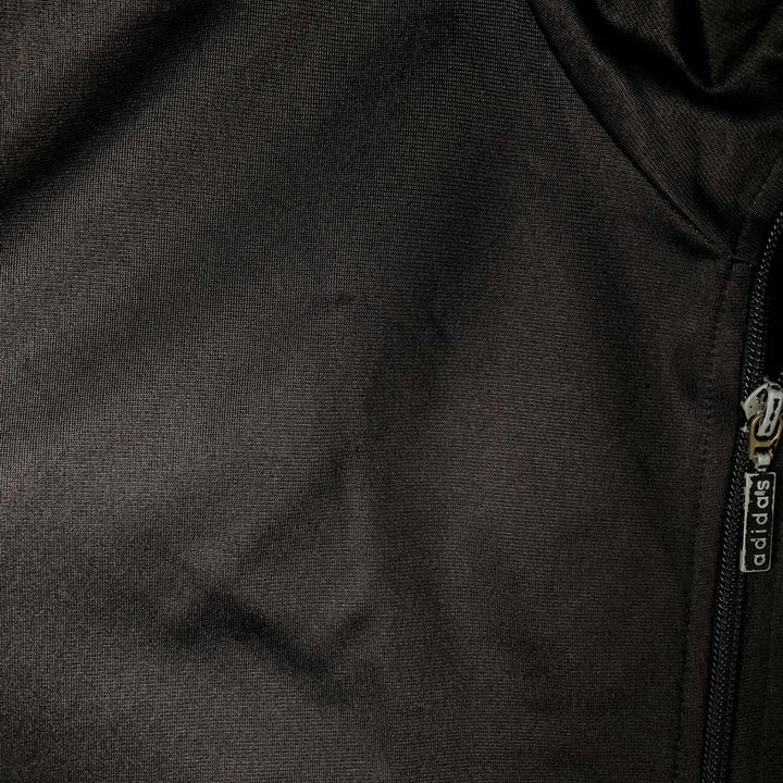 Vintage 90'S Adidas track jacket, size S, men's polyester black type Vintage Second Hand
