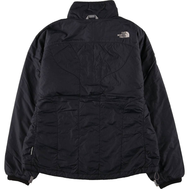 The North Face Primaloft Mountain Jacket, Women's Size L (Padded Shell Jacket) Nylon Charcoal Vintage Second Hand