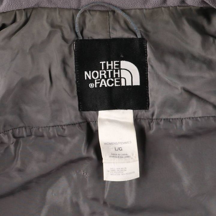 The North Face Primaloft Mountain Jacket, Women's Size L (Padded Shell Jacket) Nylon Charcoal Vintage Second Hand