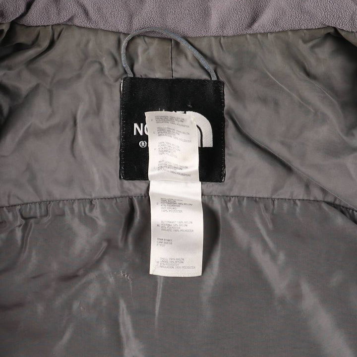 The North Face Primaloft Mountain Jacket, Women's Size L (Padded Shell Jacket) Nylon Charcoal Vintage Second Hand