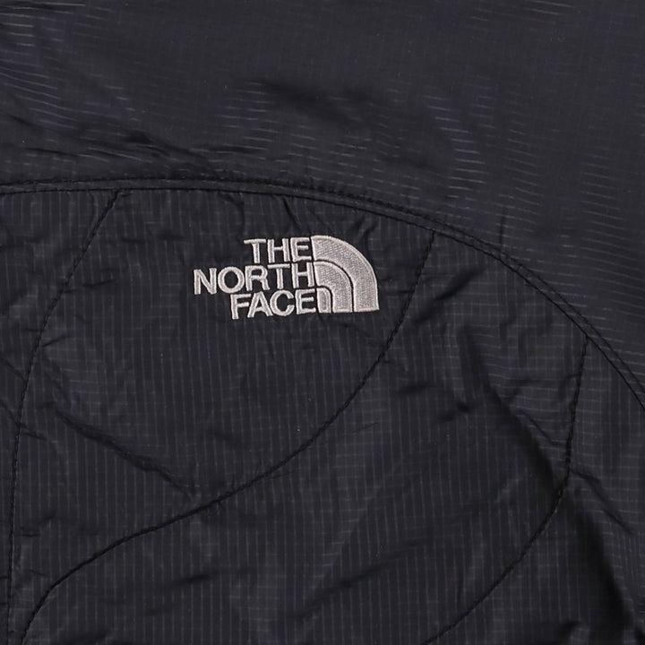 The North Face Primaloft Mountain Jacket, Women's Size L (Padded Shell Jacket) Nylon Charcoal Vintage Second Hand