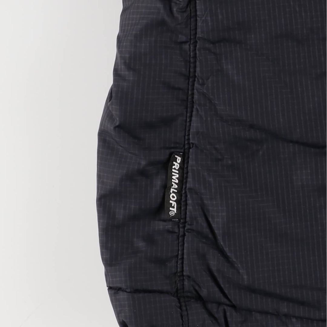 The North Face Primaloft Mountain Jacket, Women's Size L (Padded Shell Jacket) Nylon Charcoal Vintage Second Hand