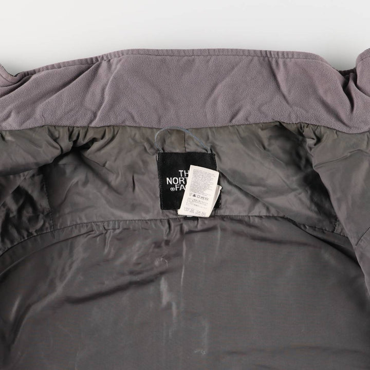 The North Face Primaloft Mountain Jacket, Women's Size L (Padded Shell Jacket) Nylon Charcoal Vintage Second Hand