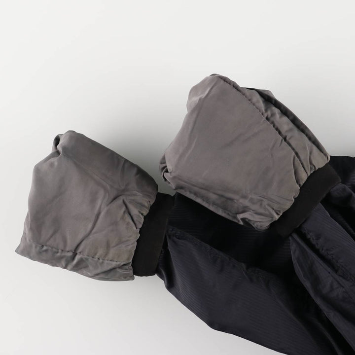 The North Face Primaloft Mountain Jacket, Women's Size L (Padded Shell Jacket) Nylon Charcoal Vintage Second Hand