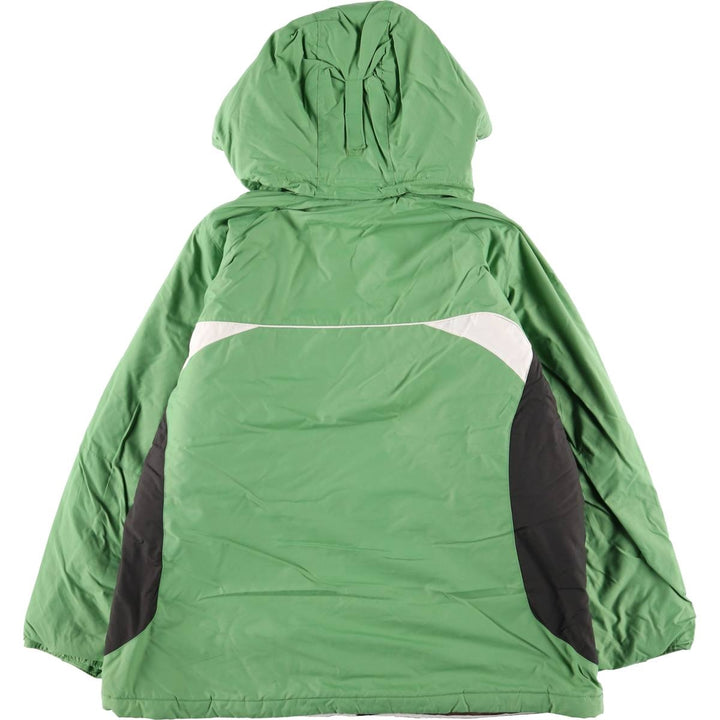 2000'S Columbia padded mountain parka/shell jacket/puffer jacket, women's size XL Nylon green type yellow green Vintage Second Hand